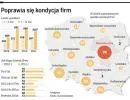 Polska mapa bankructw - kryzys wykosił z rynku słabe firmy
