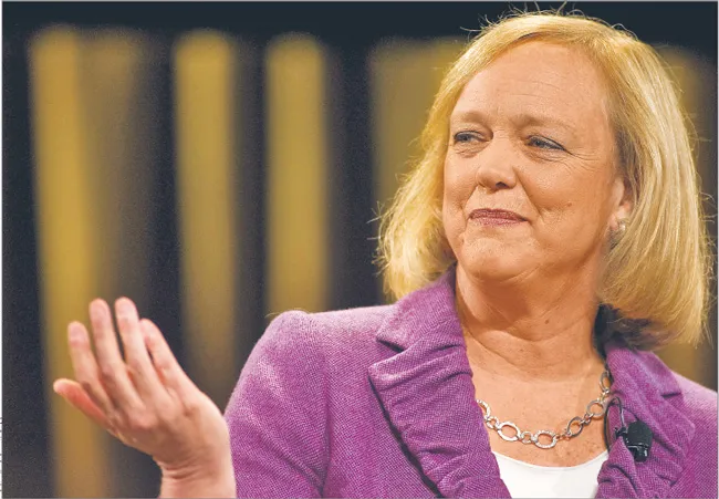 Po politycznej porażce Meg Whitman wraca do biznesu, aby uzdrowić Hewlett-Packarda