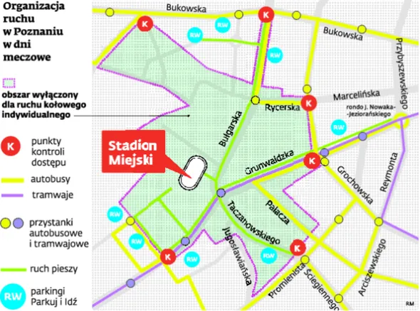 Euro 2012: Poznański Szybki Tramwaj sprawnie rozwiezie kibiców po całym mieście