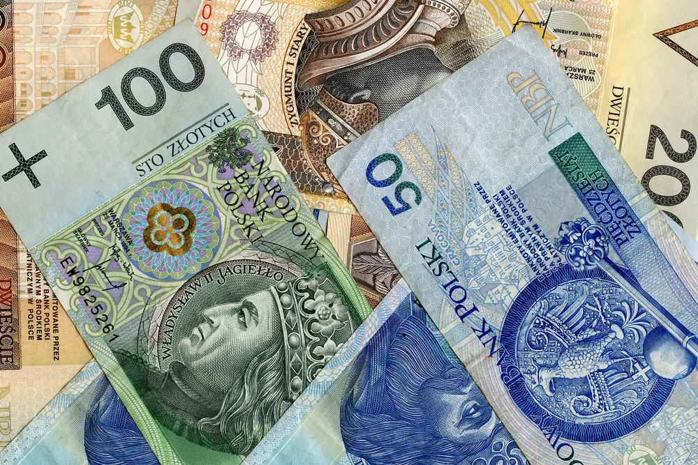 Złoty pod presją obniżek stóp nadal traci na wartości