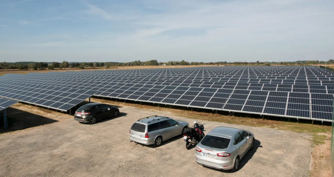 "Gubin 1" - największa w Polsce farma fotowoltaiczna [ZDJĘCIA]