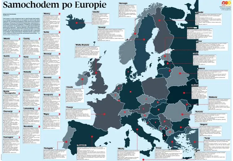 Wybierasz się autem za granicę? Oto przewodnik po prawie o ruchu drogowym w Europie