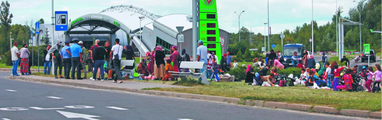 Ciuciubabka w Terespolu. Straż Graniczna niezgodnie z prawem odsyła Czeczenów na Białoruś