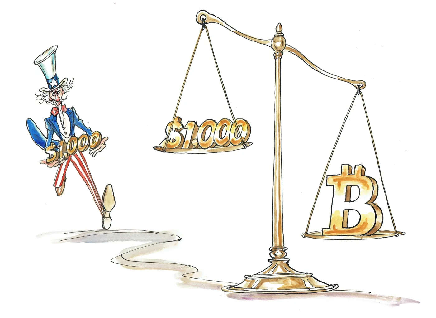 Silne umocnienie Bitcoina i innych kryptowalut
