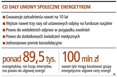 Przywileje pracownicze blokują reformy w energetyce