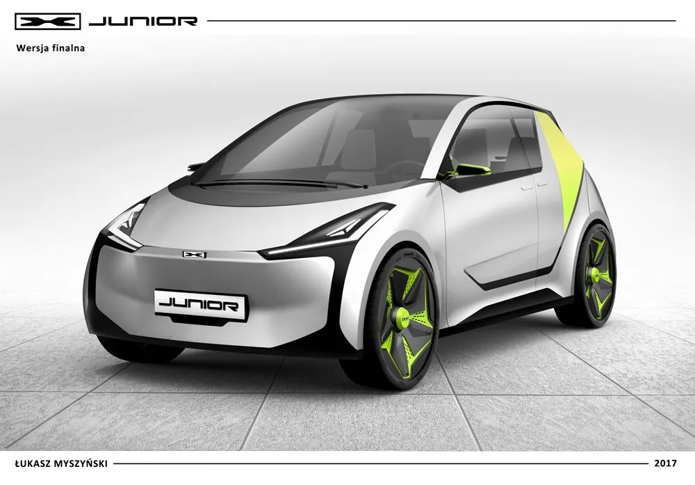 Polski samochód elektryczny. Oto 9 finałowych projektów [WIZUALIZACJE]