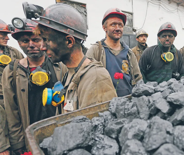 Ukraina: Wybuch w kopalni w Donbasie. Na razie los górników jest nieznany