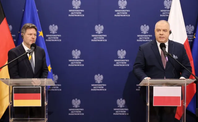 Sasin spotkał się z wicekanclerzem Niemiec. Tematem rozmowy był m.in. unijny system ETS