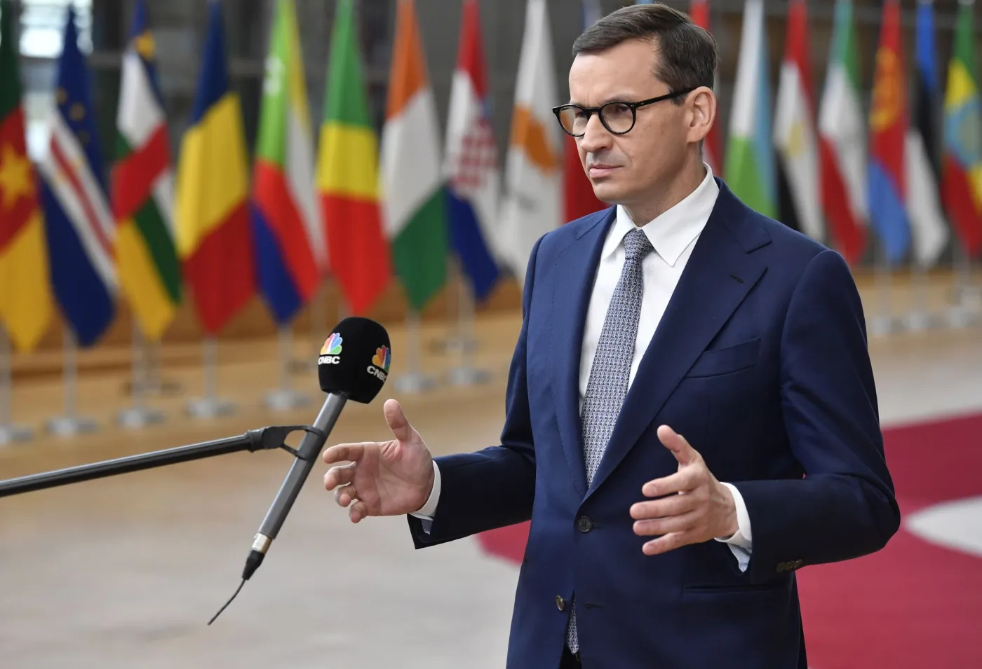 Morawiecki: Konstruujemy pakiet unijnych sankcji wobec Rosji