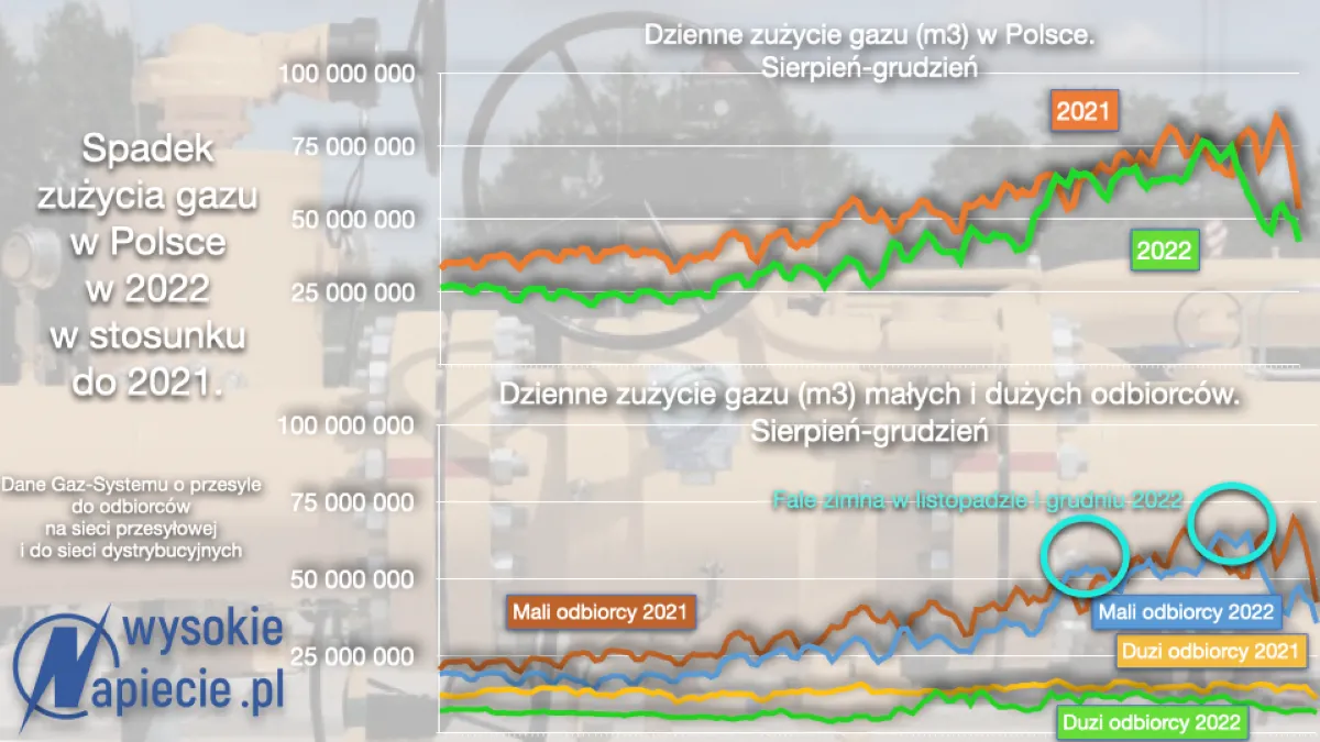 Zużycie gazu spada. Kto najbardziej oszczędza?