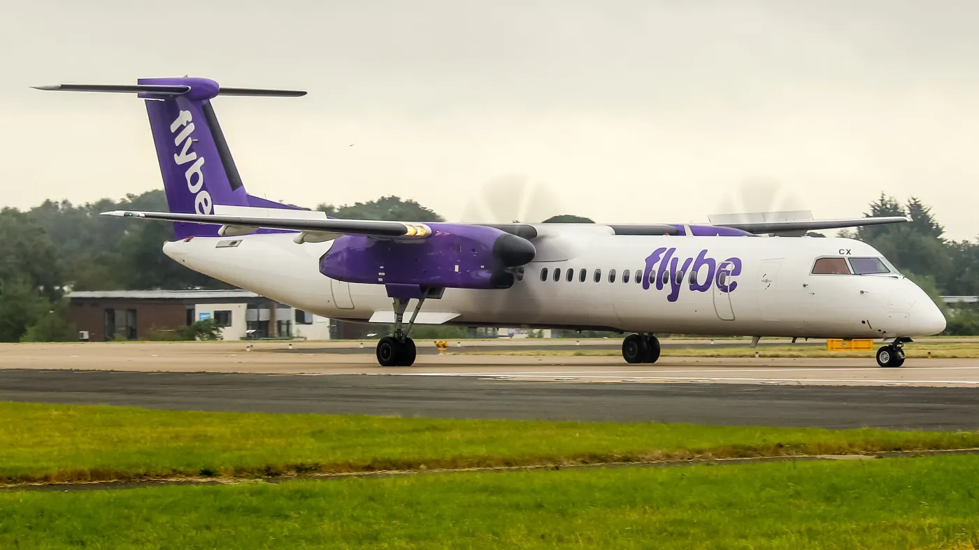 Regionalna brytyjska linia lotnicza Flybe ogłosiła upadłość