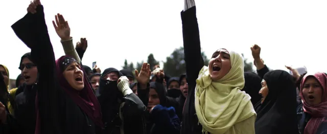 Protesty aktywistek w Kabulu przeciwko zamknięciu ministerstwa ds. kobiet w Afganistanie