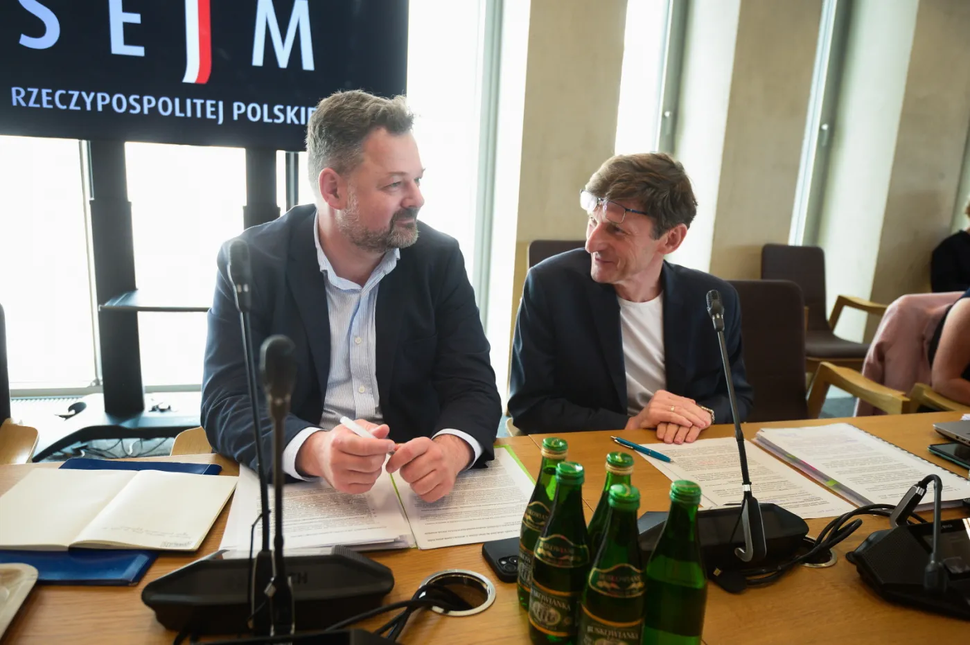 Andrzej Wyrobiec (po prawej)