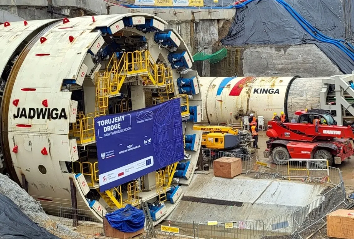 Tarczr TBM Kinga i Jadwiga