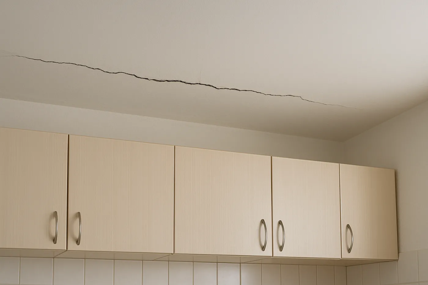 Pęknięcie na suficie? Deweloper będzie musiał je naprawić albo będzie musiał oddać pieniądze