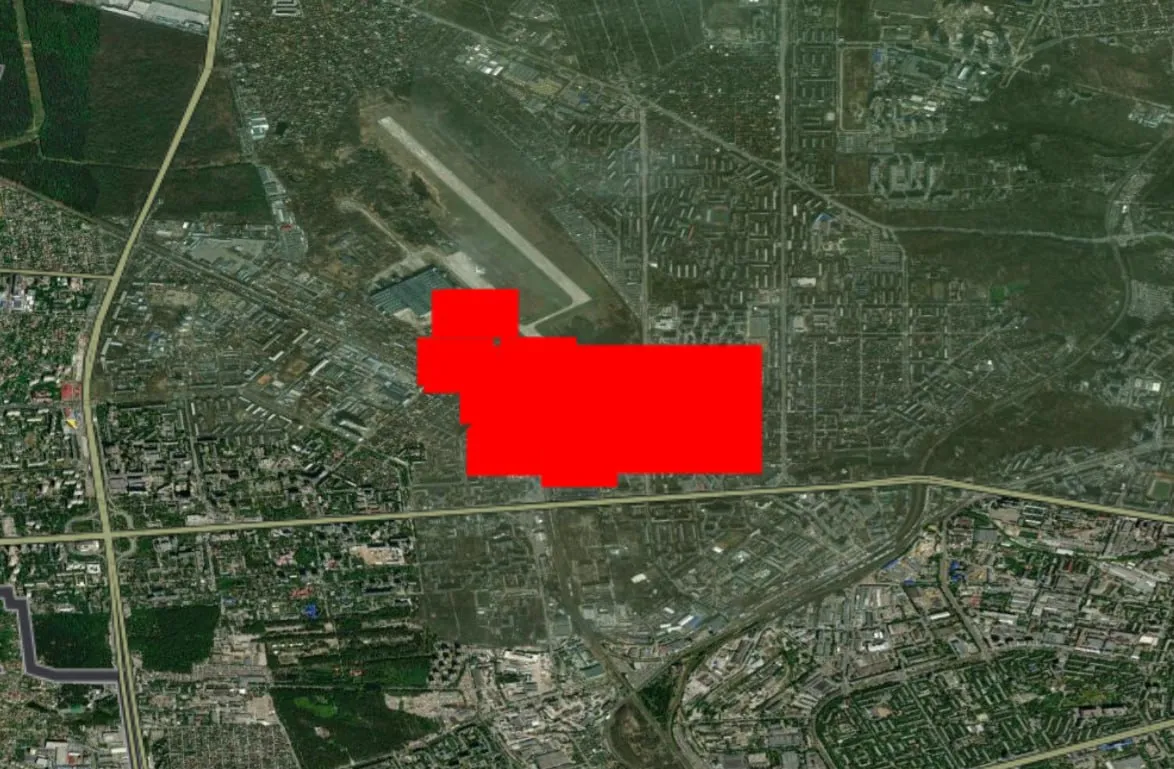 Zakłądy Antonowa w ogniu