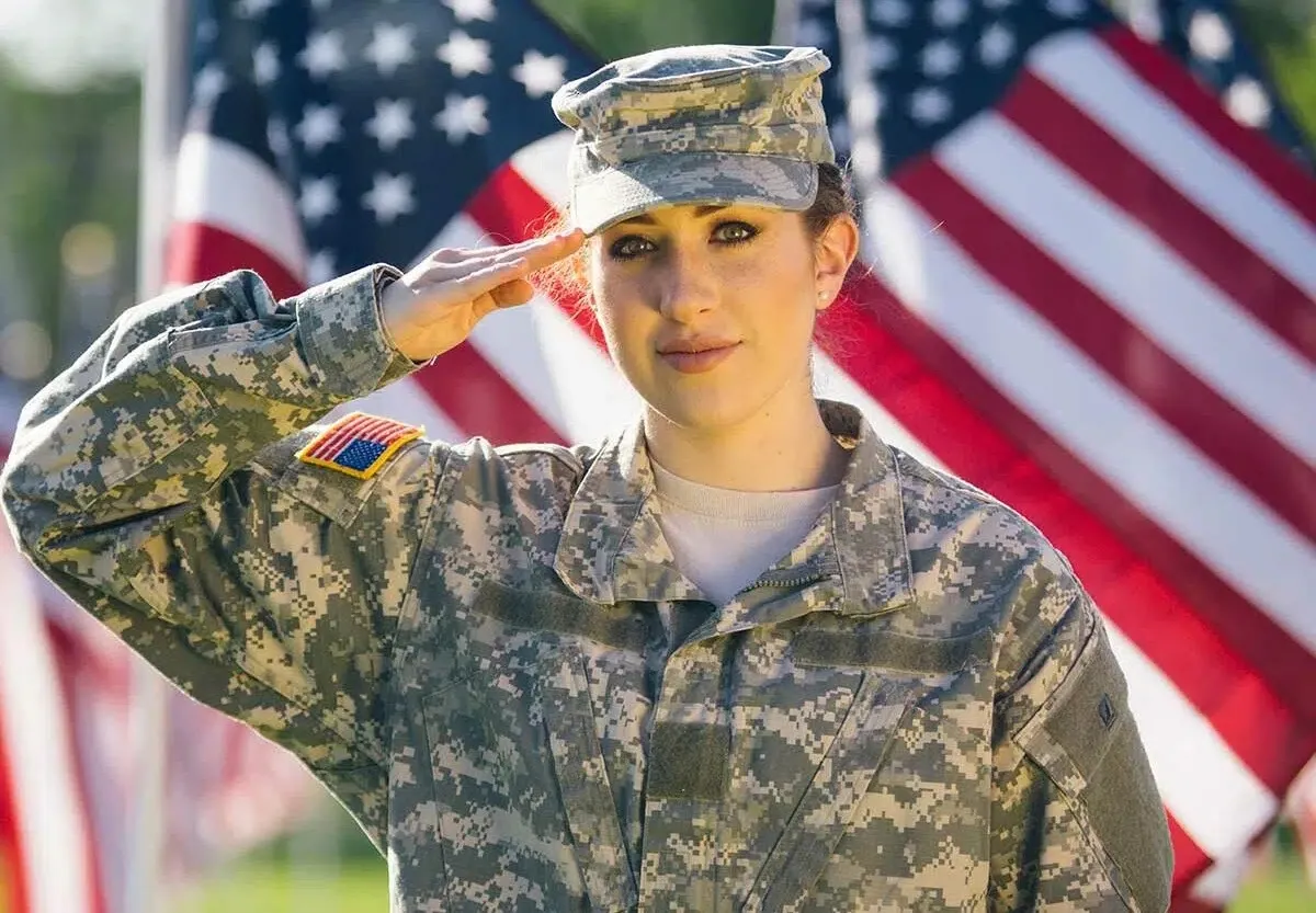 Amerykanka, żołnierka, USA