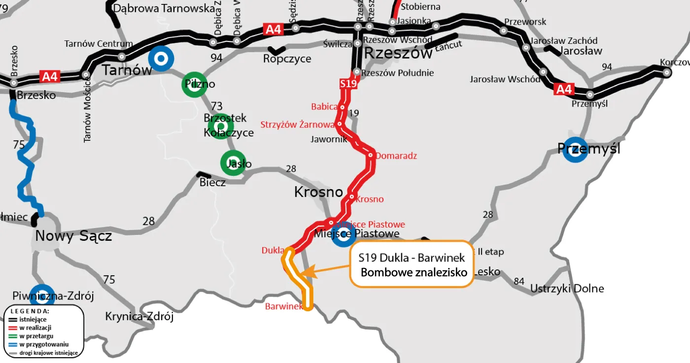 Dukla - Barwinek - niewypały