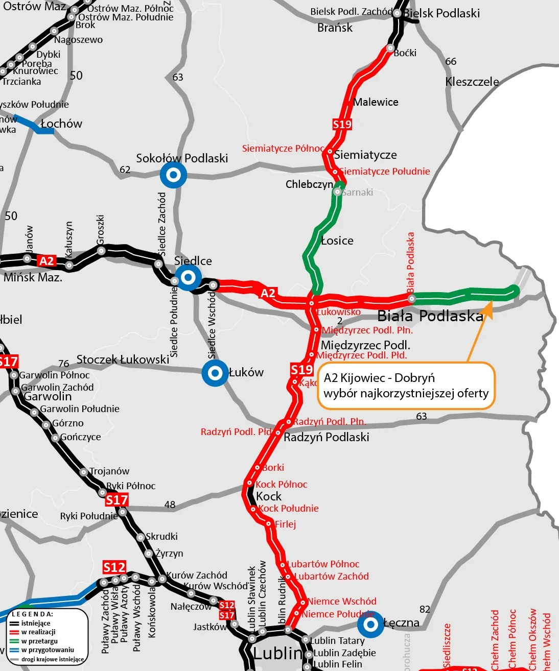 Odcinek A2 Kijowiec-Dobryń