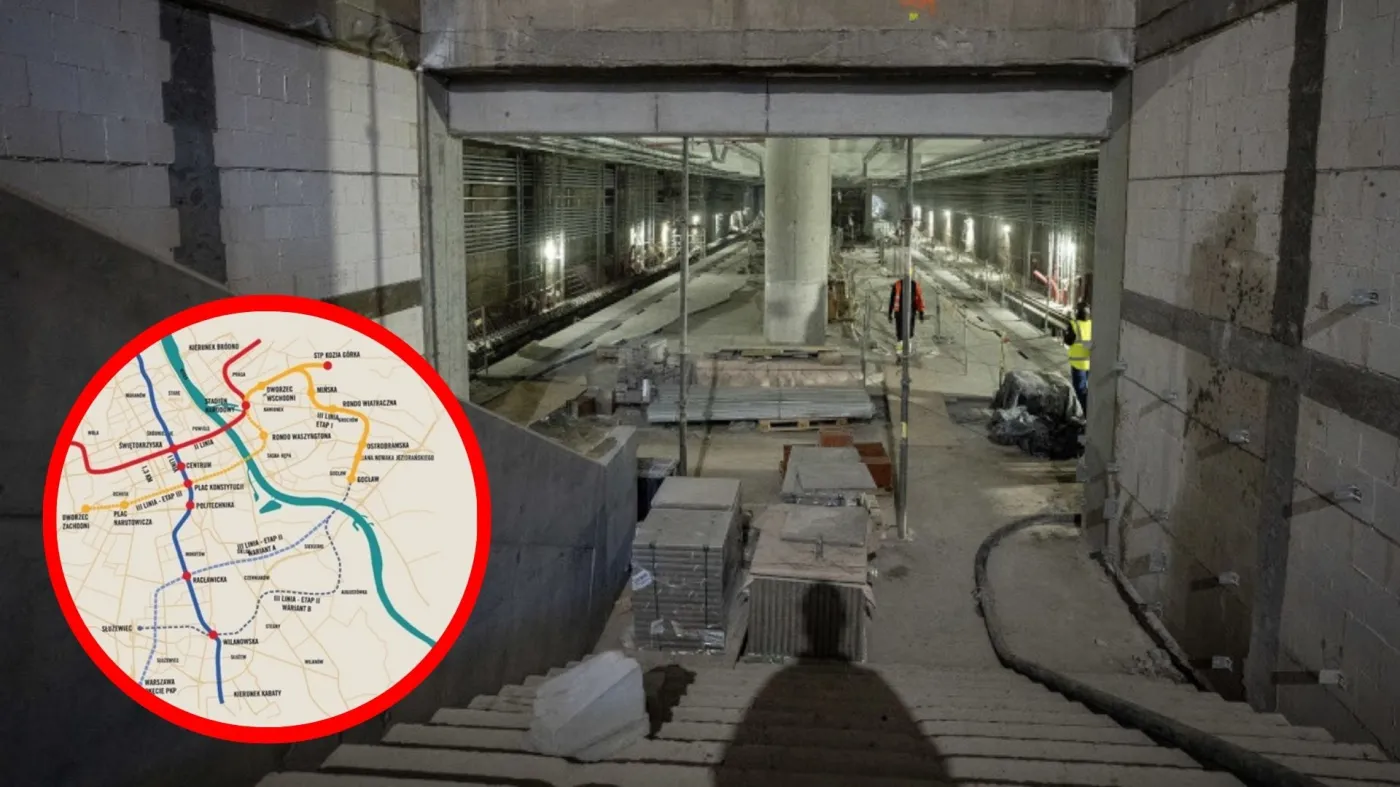 Kończy się budowa metra w Warszawie. Co dalej? Co najmniej rok przestoju