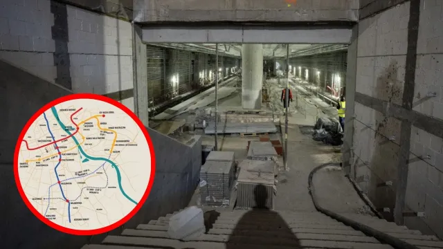 Kończy się budowa metra w Warszawie. Co dalej? Co najmniej rok przestoju