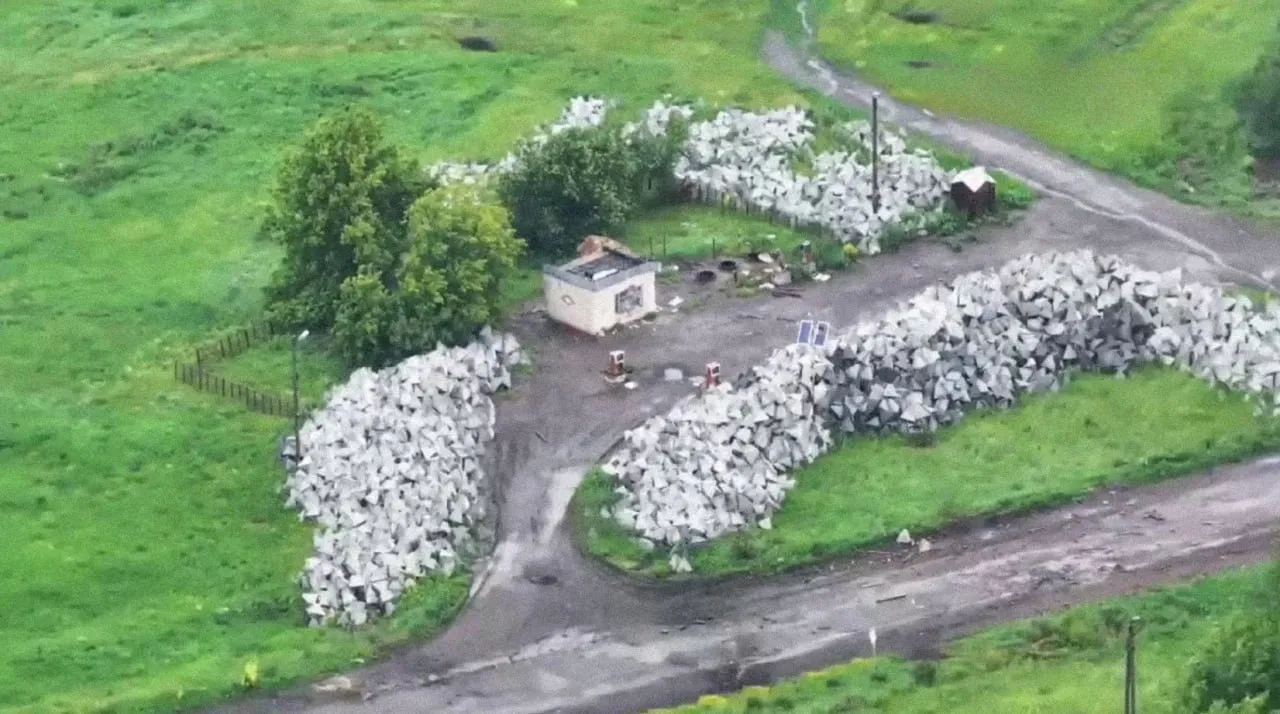 Nierozstawione "zęby smoka"