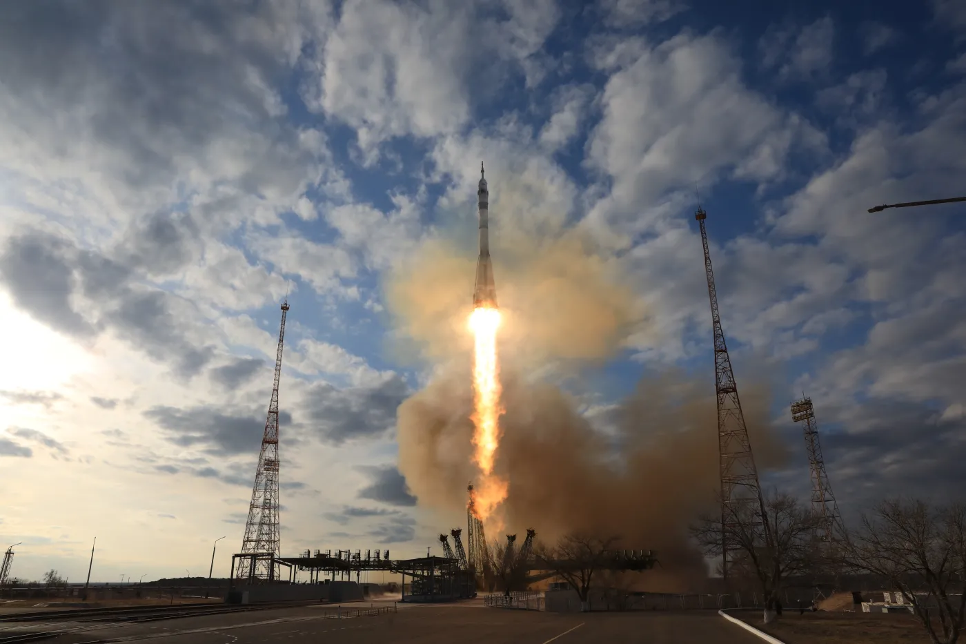 bajkonur, rakieta, kosmodrom