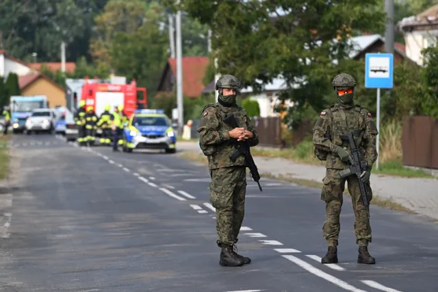 Rosyjska dezinformacja ws. dronów nad Polską