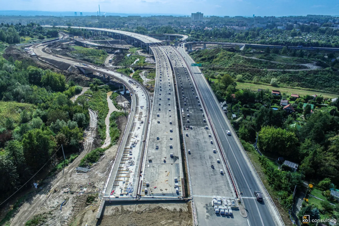 Budowa Węzła Mistrzejowice