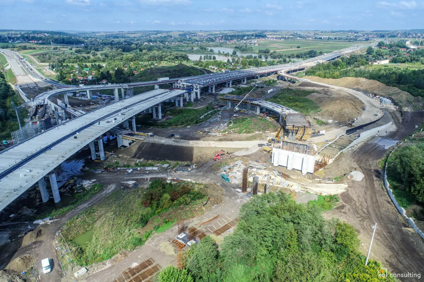 Budowa Węzła Mistrzejowice