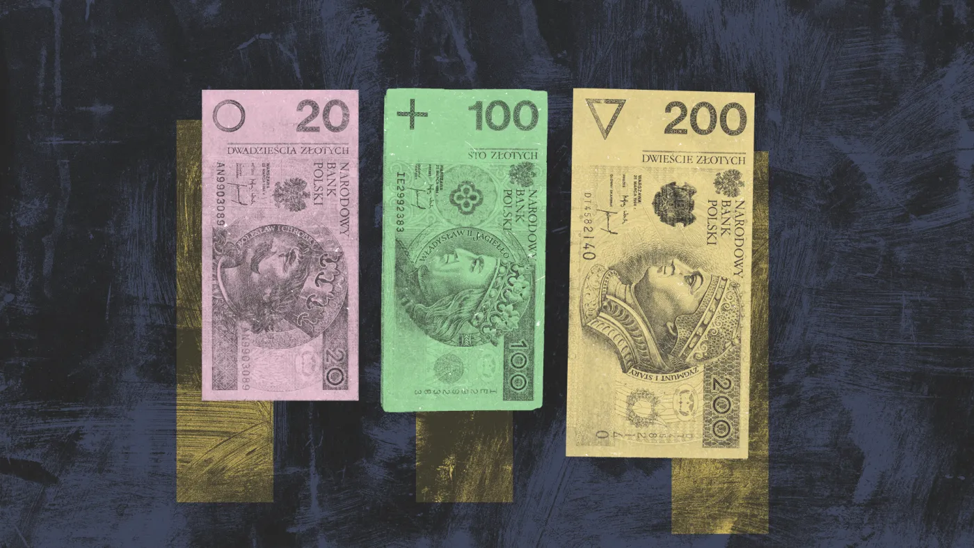 Pieniądze - Złoty - Banknoty