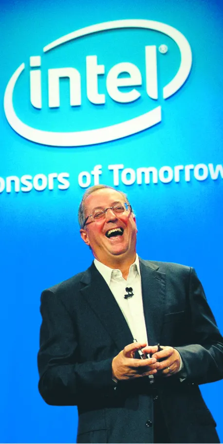 Otellini: Intel mój widzę ogromny. Firma rządzi na rynku serwerów