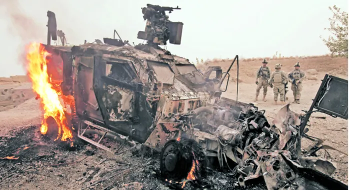 Polscy żołnierze zginęli w pojeździe, którego Amerykanie boją się używać