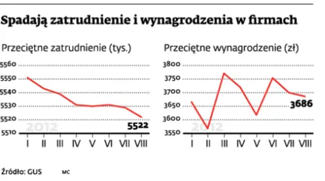 Wielkie hamowanie gospodarki: zatrudnienie ostro spada