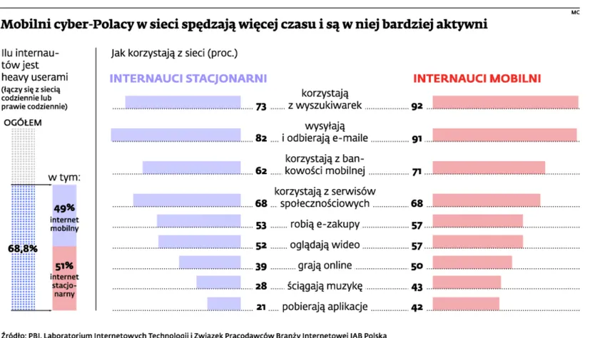 Polacy 2.0: Pokolenie Y dzieli się na randomów i heavy userów