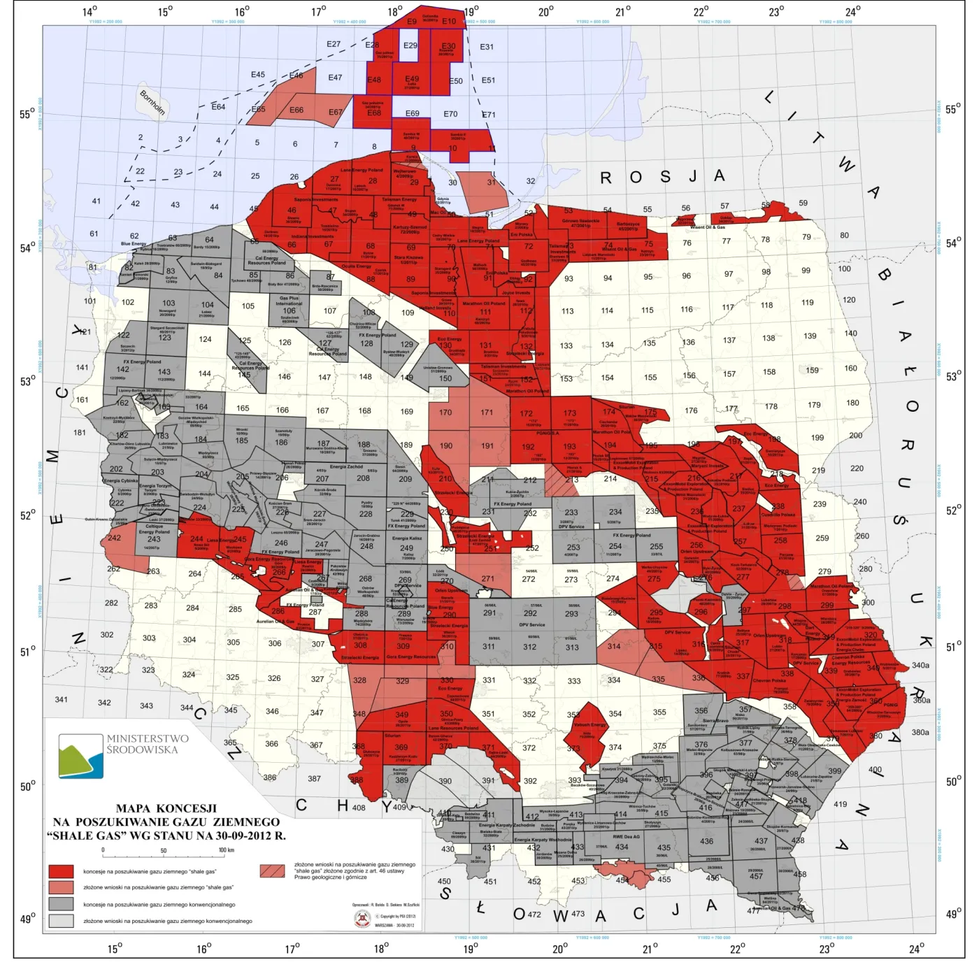 Prezes PIG: szanse na komercyjne wydobycie gazu łupkowego to wciąż 50 proc.