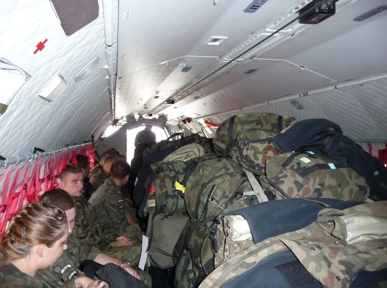 Polscy żołnierze wracają do Polski z misji KFOR