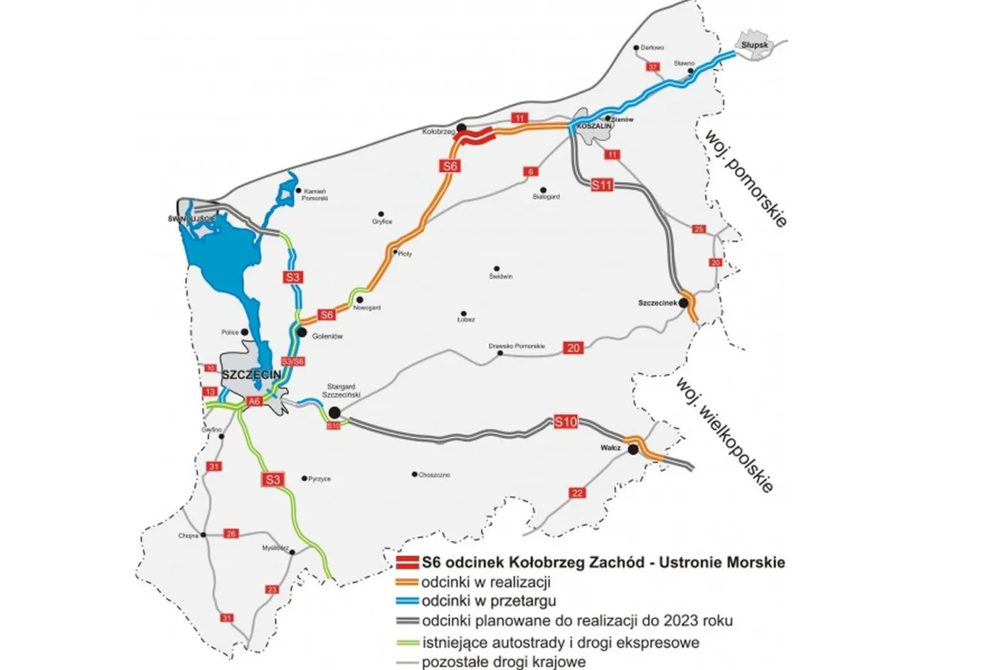 Jest umowa na kolejny odcinek trasy S6 [MAPA]