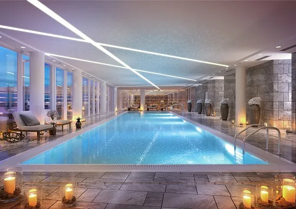 Prywatne kino, symulator gry do golfa. Unikalne piętro rekreacyjne w Złotej 44