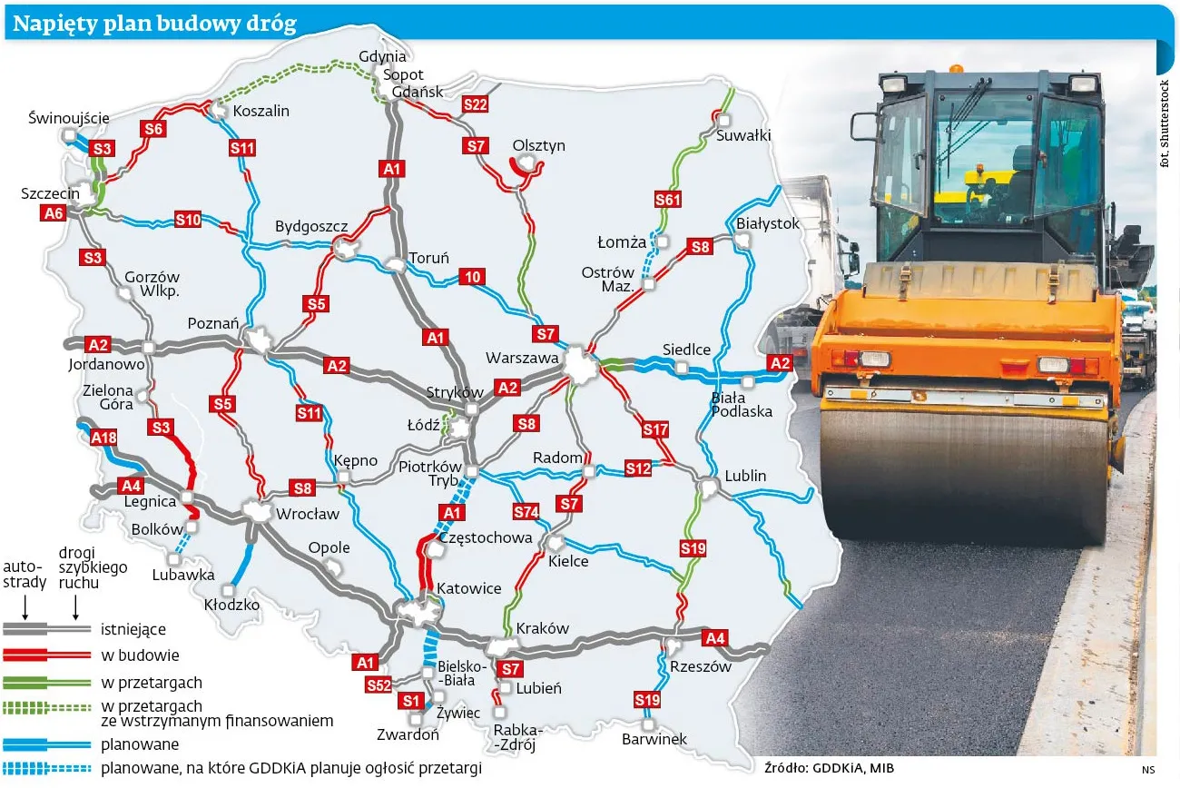 Dużo planów, mało pieniędzy. Rząd rezygnuje z S6 i S14