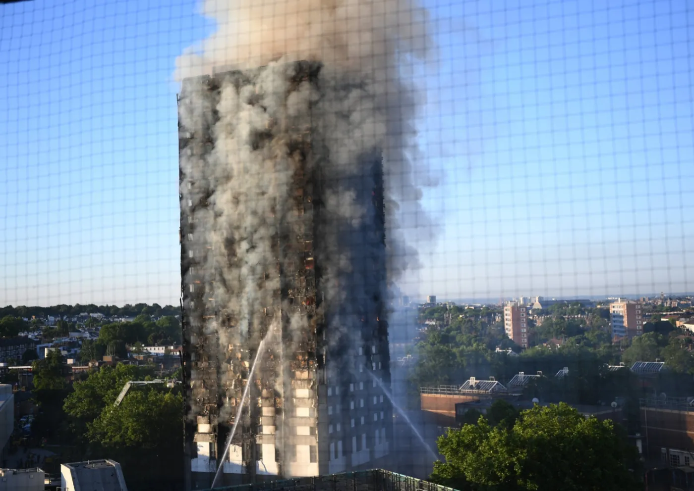 Londyn pożar apartamentowca
