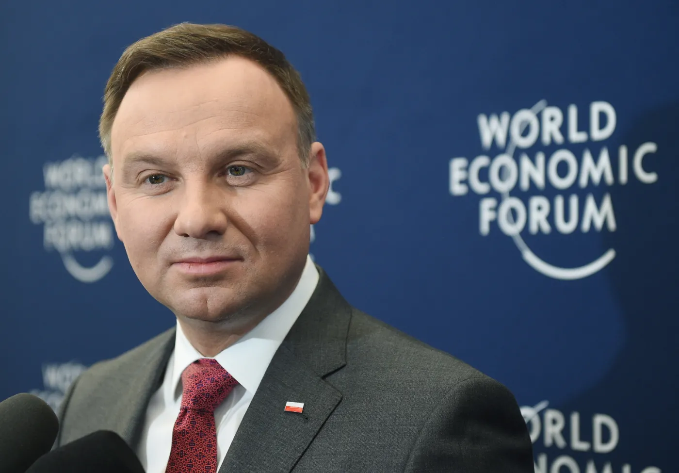Prezydent Duda w Davos: Komisja Europejska padła ofiarą dezinformacji