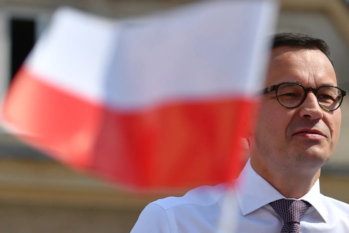 Morawiecki na spotkaniu wyborczym PiS: naszym programem jest Polska. Opozycja chce zamknąć CBA