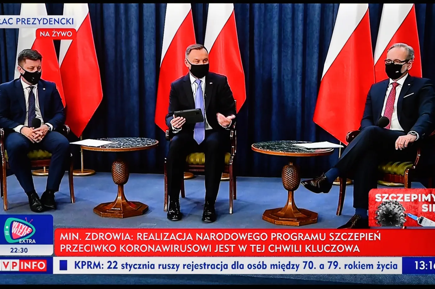 Dworczyk: Każdy, kto otrzymał pierwszą dawkę szczepionki, otrzyma też drugą