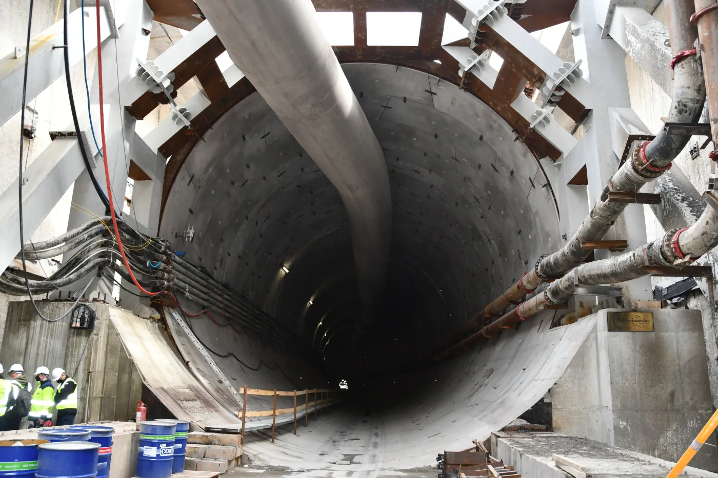 Tunel w Świnoujściu. Budowa na półmetku [ZDJĘCIA]