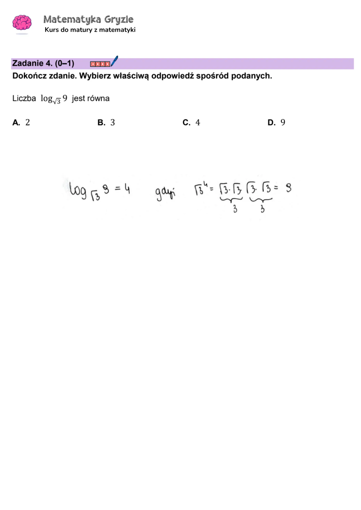Matura 2024. Matematyka - poziom podstawowy [ARKUSZE CKE i ODPOWIEDZI] 4