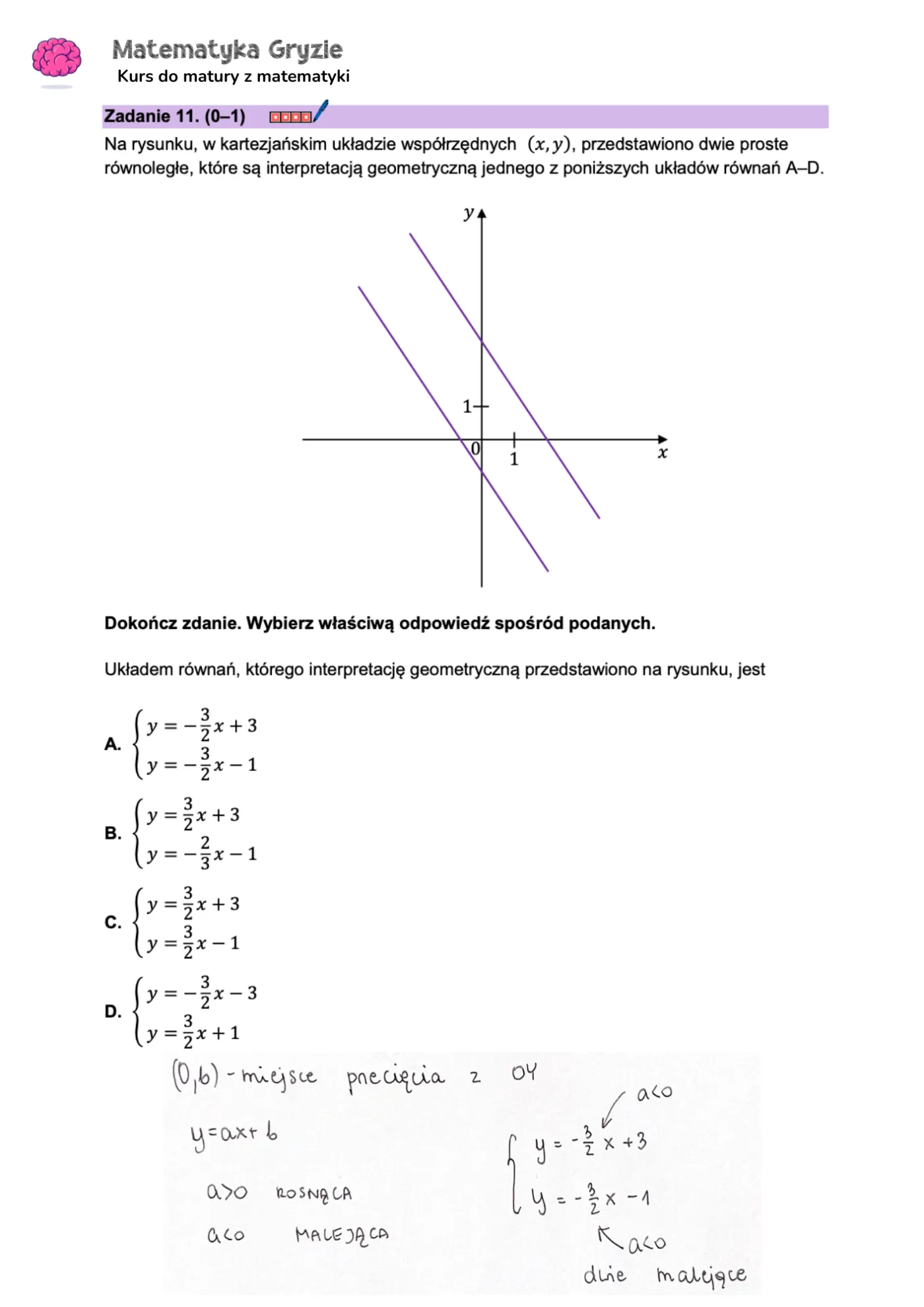 Matura 2024. Matematyka - poziom podstawowy [ARKUSZE CKE i ODPOWIEDZI] 11