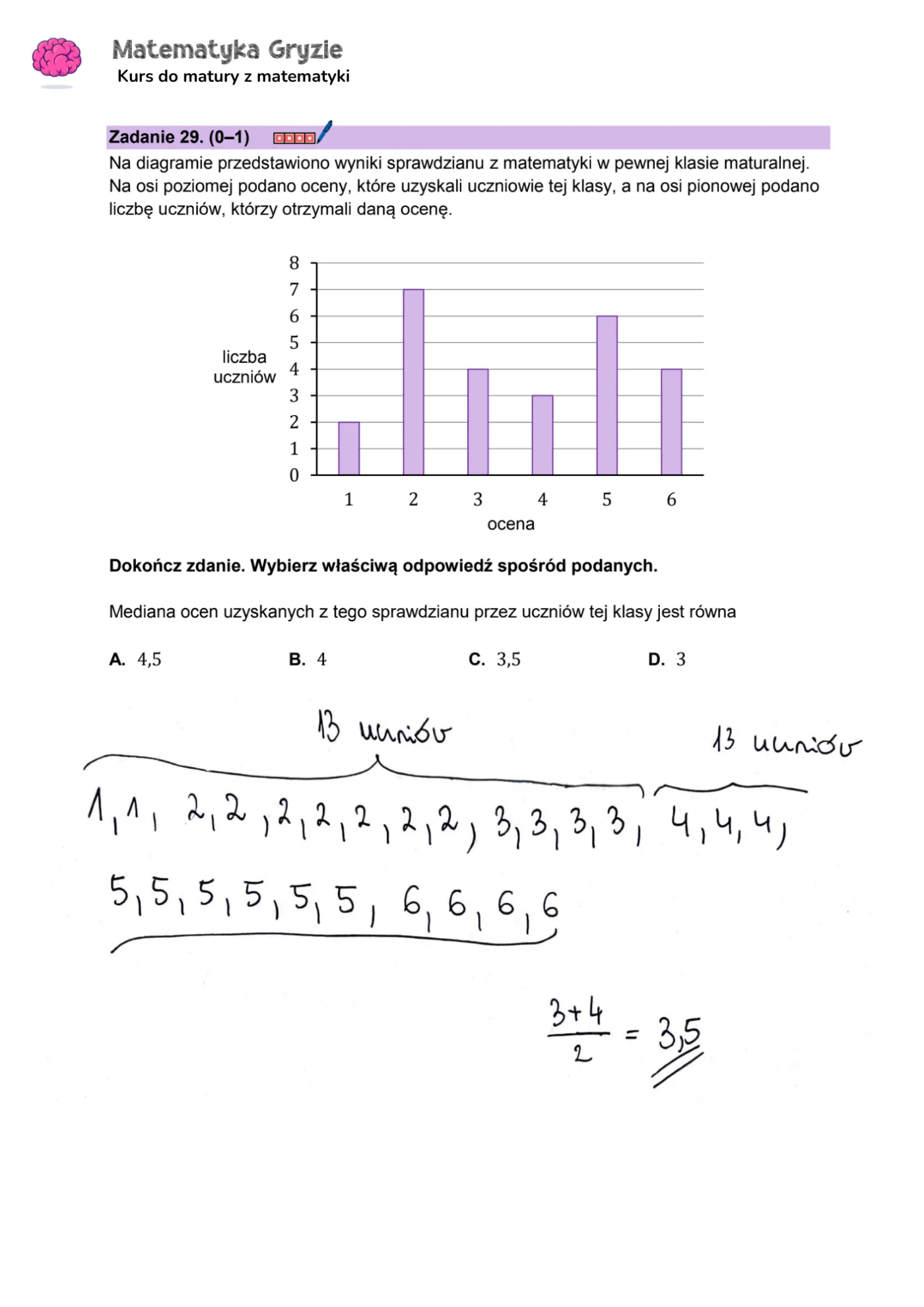 Matura 2024. Matematyka - poziom podstawowy [ARKUSZE CKE i ODPOWIEDZI] 29