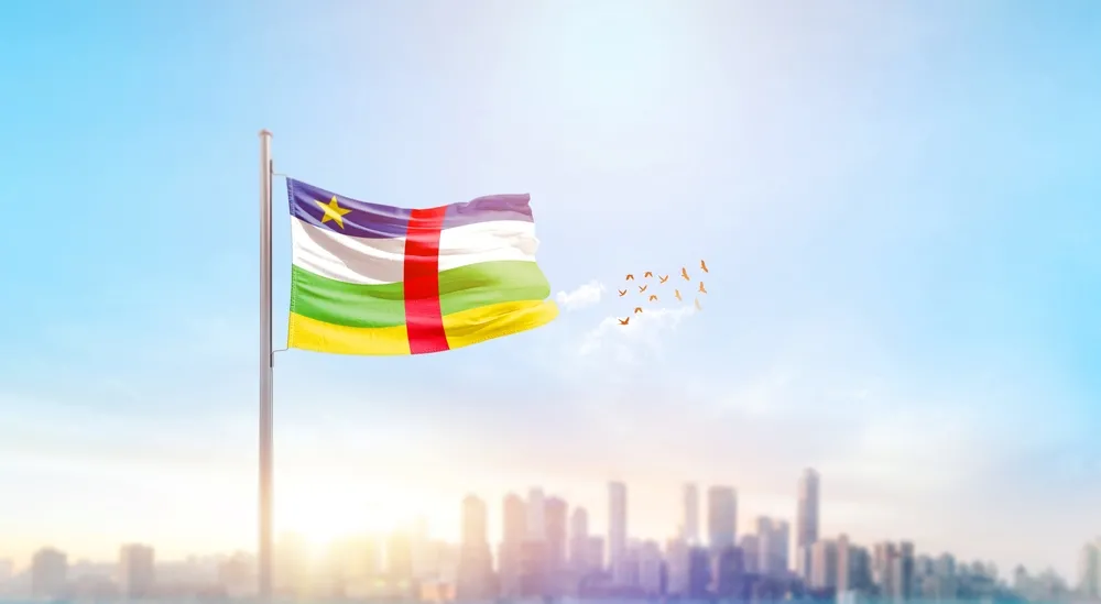 Flaga Republiki Środkowoafrykańskiej