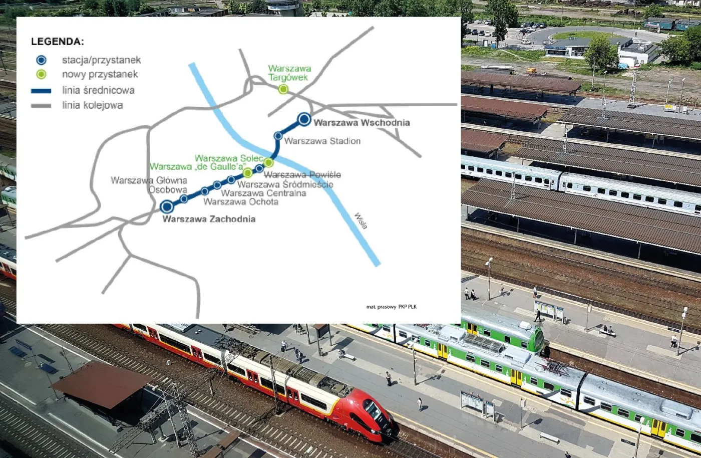Jest nowy pomysł na linię średnicową. Prace wydłużą się do kolejnej dekady